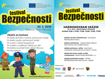 Plakát Festival bezpečnosti